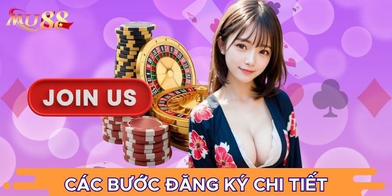 Các bước đăng ký chi tiết